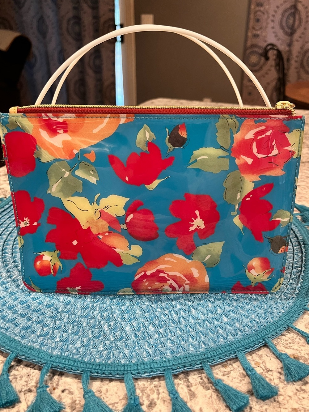 Dooney and Bourke Floral Cosmetic Pouch - Picture 3 of 10